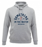 Grey Full Logo Hoodie